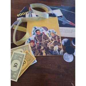 Upcycled Vintage Storybook Space Explorers Wonder Book  Craft Kit